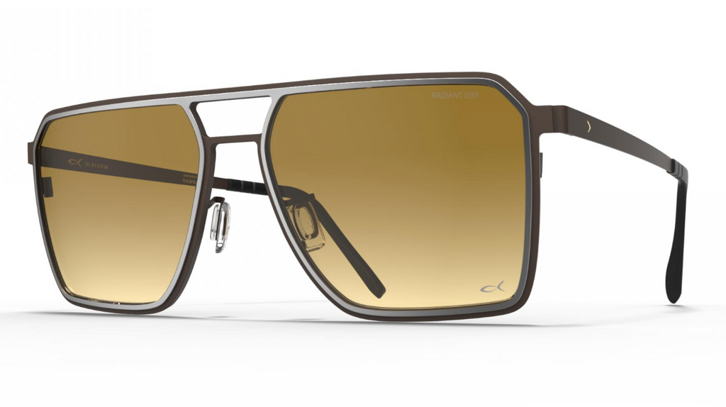 BLACKFIN BF1093 ROCKAWAY - SATIN SILVER/CORDOVAN BROWN 1847