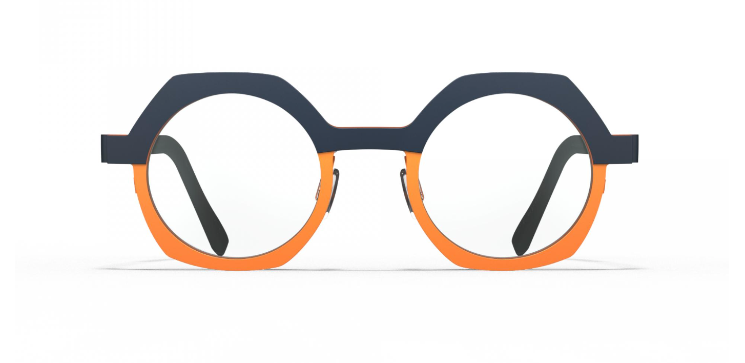 BLACKFIN WATERVILLE BF1009 - STORM NAVY BLUE/SUNSET ORANGE 1550