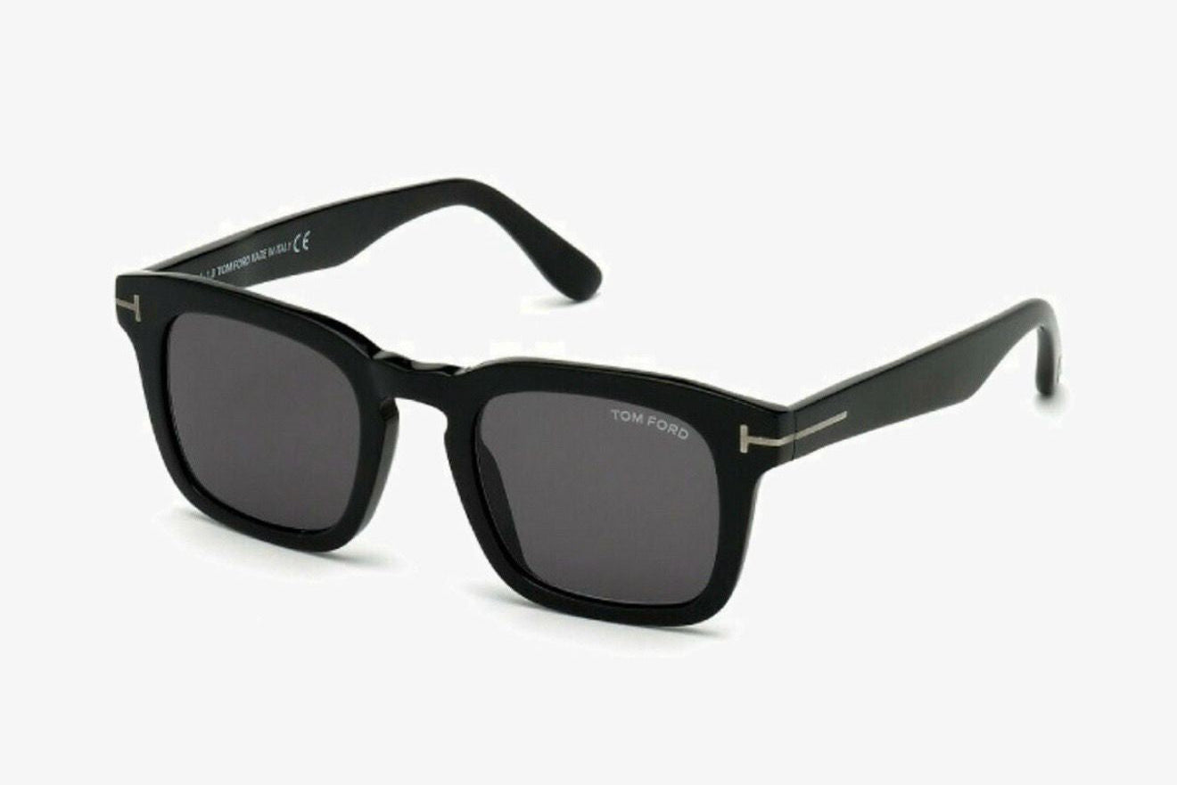 BLACK DARK GREEN Tom Ford Occhiali da Sole FT0751-N 01A Dax