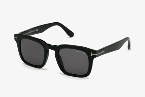 BLACK DARK GREEN Tom Ford Occhiali da Sole FT0751-N 01A Dax