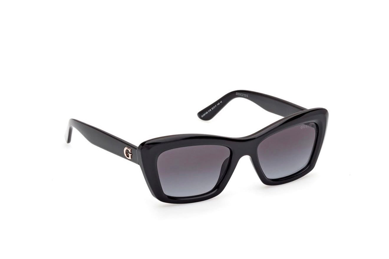 Guess Occhiali da sole - shiny black gradient smoke