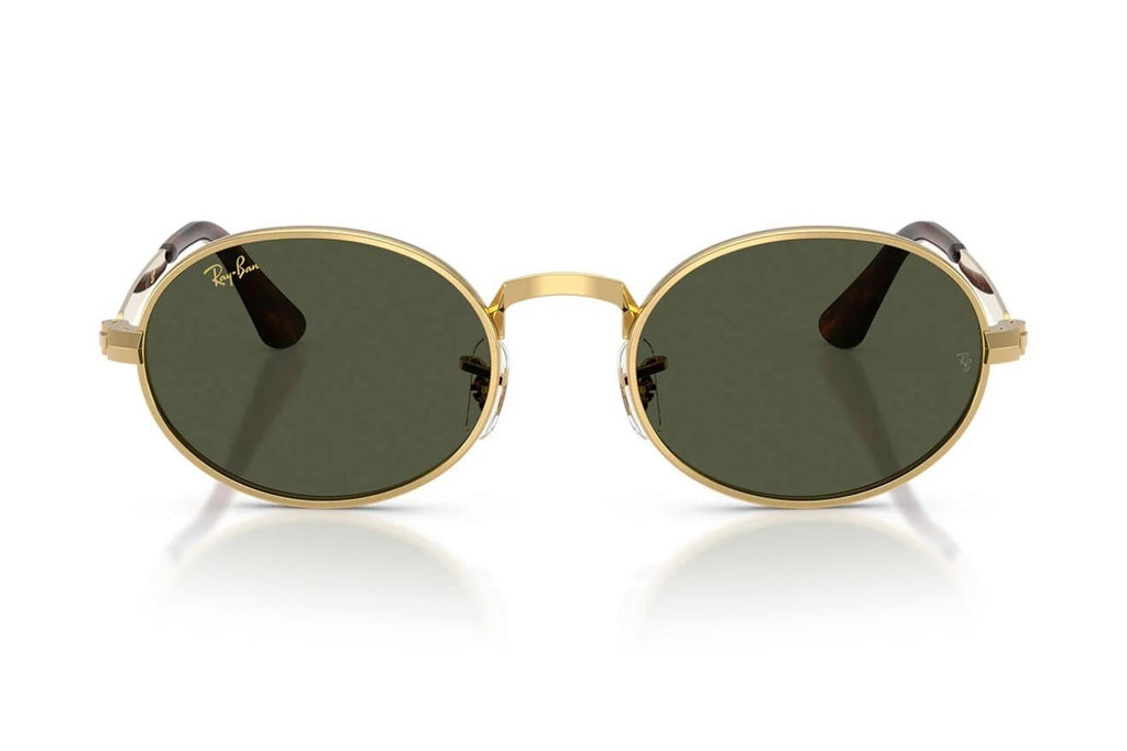 Ray-Ban Occhiali da Sole RB3931 001/31 x ASAP Rocky Oro Arista/Verde Unisex