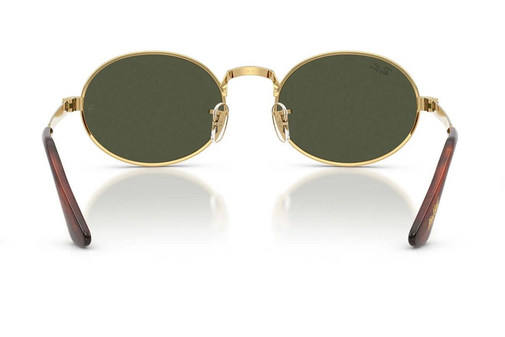 Ray-Ban Occhiali da Sole RB3931 001/31 x ASAP Rocky Oro Arista/Verde Unisex