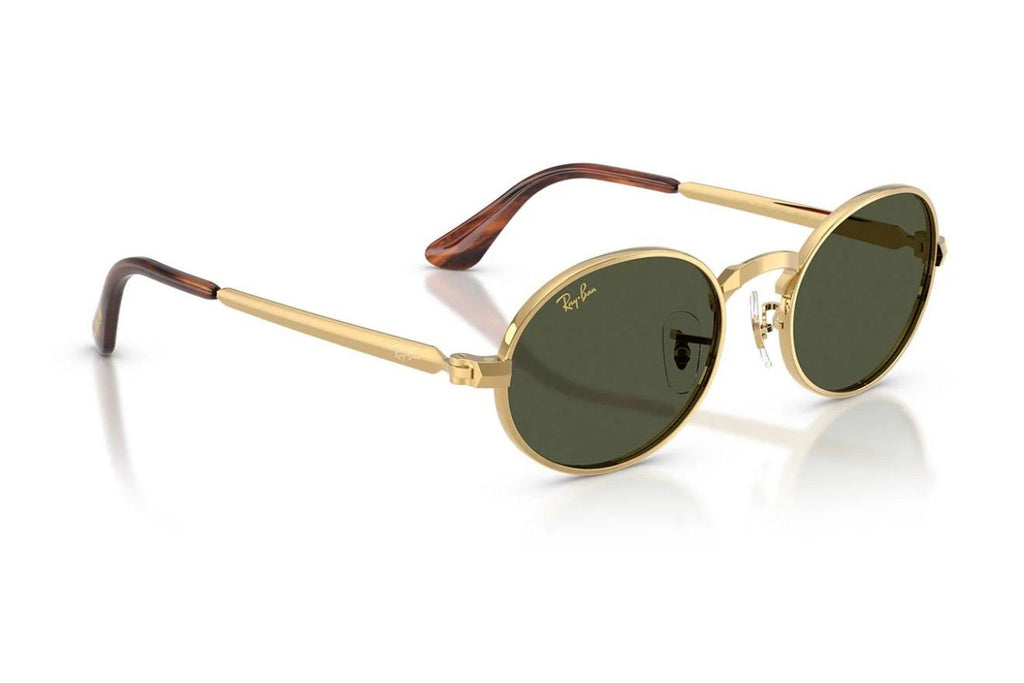 Ray-Ban Occhiali da Sole RB3931 001/31 x ASAP Rocky Oro Arista/Verde Unisex