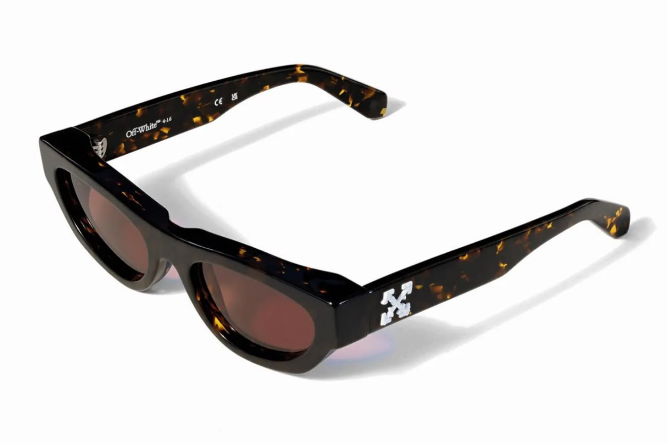 Off-White Sunglasses OW1050 6064 Honolulu Brown/Brown Unisex